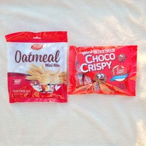 니코 미니 초코 크리스피175g + 오트밀 미니 바이트 250g 2세트(총4봉), 니코미니초코175g+오트밀250g 2세트