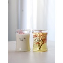천연소이 디자인 미니안개 캔들, 가든파티(300g)
