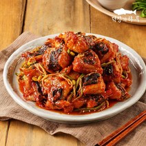 (G)덕장의하루 아구찜 4팩 (국내산 손질 아귀 4kg+찜양념 4팩) 외 코다리찜 뽈찜, 아구찜1+대구뽈찜1+간장코다리찜3