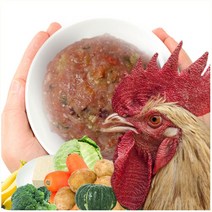 펫바프 펫푸드 강아지생식 바프식 닭 80% 야채퓨레 7종 20% 혼합제품 1kg*20 수제 자연식 닭분쇄육 화식