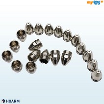 호암 플라즈마팁 P-80 프라즈마노즐 토치부품 10개입, (2)1.5mm, 10개
