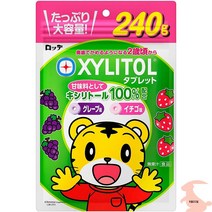 일본소금사탕 얼음사탕 소금사탕 일본사탕 롯데 자일리톨 태블릿 대용량 파우치 240g, 240 (x1)