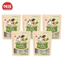 해표 야채 다시팩 150g (유통기한임박 23년3월21일), 5개, 15g x 10입
