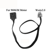 전기 부품 25cm Wedo 2.0 크리스탈 커넥터 케이블 빌딩 블록 EV3 클래식 9686 로보틱스 Diy, 01 9686-Wedo