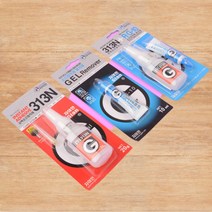 강력 순간접착제 접착제거제 악세서리 테이프자국 얼룩, 순간접착제 313N