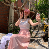 [얀새] 와플 나시 T-Shirts