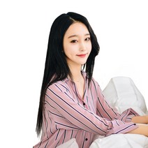 프리티레이디 50cm 인모100% 셀프 똑딱핀 가발 9피스(A) 고급레미모, 2핀x6개+3핀x3개, #8