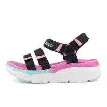 스케쳐스 퓨어 오리지널 정통 오리지널 박스형 여름 여성용 플랫폼 샌들 웨빙 조절 가능 뚱뚱하고 얇은 발 착용 가능