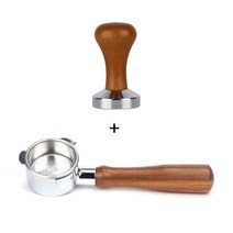 Breville 870878880 필터 54MM 필터 커피 탬퍼 에스프레소 커피 액세서리 용 커피 하단없는 포터 필터, 54mm-e-A