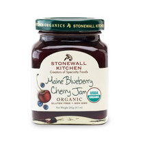 스톤월키친 유기농 마인 블루베리 체리 잼, 241g, 1개