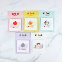 알럽제주 타일 마그넷 자석 5종 제주도여행 기념품 선물 냉장고자석 인테리어, 해녀