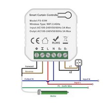 CORUI-Tuya 와이파이 스마트 커튼 스위치 롤러 셔터 블라인드 모터 음성 및 스마트라이프 앱 제어 알렉사