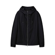 [JILL STUART] 질스튜어트뉴욕 [트래블러] 다크네이비 후디 2-WAY 집업 점퍼 JNJU2A303N3 146331