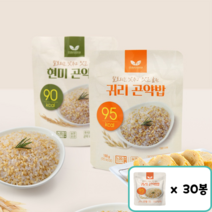 봄날) 90kcal 곤약밥 2종(귀리 현미) 150g + (치즈바 3개 추가 증정), 귀리 곤약밥 x 30봉