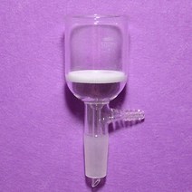 증류기 100ml 2440 유리 부흐너 깔때기 실험실 필터 깔때기 거친 필터