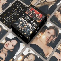 55 개/대 Kpop IVE GIDLE LE serafim ITZY TWICE Kep1er 엔믹스 STAYC Fromis9 MAMAMOO MY GIRL MOMOLAND Cards, 55PCS-14
