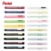 Pentel 펜텔 클릭 이레이져 슬라이딩 샤프식 지우개 (ZE80 ZE81), ZER80 화이트 리필