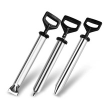 시멘트 조적 공사 가벽 몰탈 사춤기 코킹 수동형 도구, D형+가죽링 1개(총장76cm)