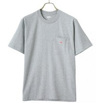 RICK셀러 단톤 Nya 소스 23 봄 여름 신작 danton pocket 심플하고 다재다능한 클래식 반팔 티셔츠 코튼 남녀 커플