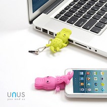 [유에너스] 스마트 OTG 쿠(COO) USB메모리 32GB, 그린