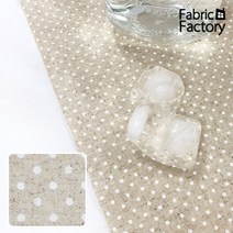 라미네이트 방수천 방수원단 원단공장 대폭 네추럴바탕 아이보리도트 2mm 3069 CT