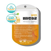 메틸 메 코발라민 리보플라빈 피리독신 수용성 비타민 b군 활성형 고용량 코스트코 약국 청소년 20대 고등학생 수험생 노인 60대 남성 여성 비타민b 비6 비12 비2 b12 b6, 활력비타민b군 30정 x1포