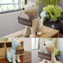 웰컴 도그 대 집들이선물 강아지소품 가게개업선물 거실장식품 강아지장식 식당개업선물 창업선물 이사집선물