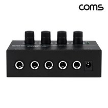 COMS) 4채널 출력조절 사운드 키보드 라인 믹서/EQ814 EQ814