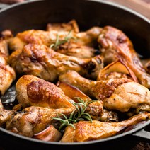 떴닭 에어프라이어 치킨 로스트치킨 1kg+1kg 100%국내산