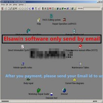 2022 뜨거운 판매 ELSAWIN 6.0 E T/ K 8 .3 최신 A-udi V-W 자동 복구 소프트웨어 그룹 차량 전자 부품 카, 01 E.W 6.0 send email