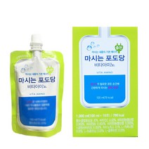 비타아미노 마시는 포도당 100ml 30포 에너지충전 비타민함유 먹는포도당 혼합음료 VITA AMINO, 30개