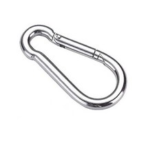 트라이셉스 트라이셉 로프 스트랩 로프바 그립 프레스 다운 홈 부착 보디 빌딩 근력 훈련, 카라비너 1개