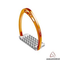 [AMAHORSE] Plus Back Force 알루미늄 승마 등자, 골드