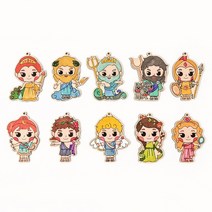 그리스 로마 나무팬던트 만들기 그림그리기 색칠공부, 디오니소스