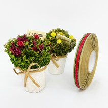제이제이리본 크리스마스리본 30YD 50YD ( 7mm 10mm 15mm 25mm 40mm), 신츄리, 10mm(30YD)