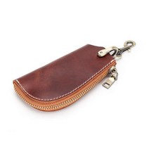 남자 여자 키 지갑 자동차 파우치 가방 가죽 링 체인 홀더 Keyholder Keychain For Men