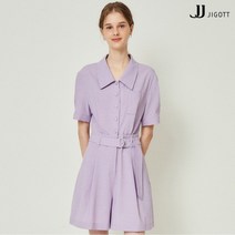 JJ지고트 벨티드 숏 점프 수트 GN6P0OP64