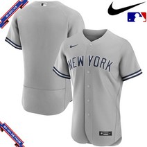 나이키 MLB 뉴욕 양키스 로드 어센틱 팀 저지 그레이 895036