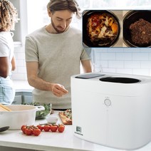 미생물 음식물 처리기 분쇄기 음쓰 가정용 가성비 씽크대, 01. 화이트