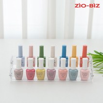 네일정리함 2단/네일박스 매니큐어 화장품 립스틱 아크릴 진열대, 단품