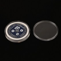 희귀 동전 기념 주화 수집 외국 미국 호주 오래된 옛날 화폐 모으기 보관 케이스 19mm