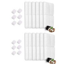고양이 물 분수 필터 코코넛 활성탄 애완 교체 2L 디스펜서 팩, 02 12PCS Square Filters, 02 12PCS Square Filters