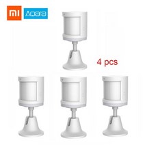 100% Aqara 인체 센서 지그비 움직임 보안 무선 연결 광도 게이트웨이 2 Mi home APP, [03] 2 pcs