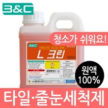 (태영바이오켐) L크린 1L 화장실 타일메지 줄눈세척제, 1