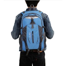 에이치플러스몰 백패킹 여행 등산 베낭 운동 백팩 블루 가방