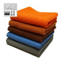 국산 95 엠보 사우나(33x80cm 95g) 순면 업소용 수건 타올 찜질방 사우나 미용실 휘트니스 헬스장 목욕수건, 흰색