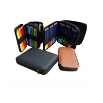 산돌 펜슬케이스 지갑형 / 색연필케이스, 펜슬케이스 지갑형 블랙 72칸