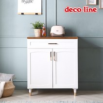 코넬 르네 800 골드 서랍 주방 수납장 DGJ042C, 그레이:멀바우