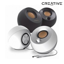 PEBBLE 2.0 블랙 USB전원 2채널 스피커