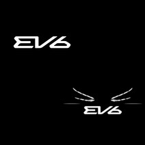 기아 EV6 LED 도어라이트 도어램프 2개1세트, VER.2
